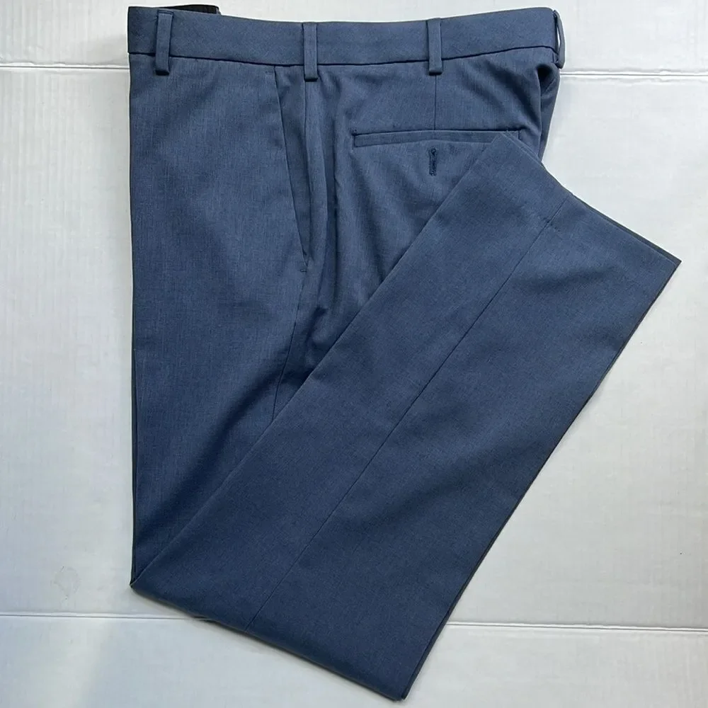 Van Heusen Flex Classic Blue  Slim Dres Pants